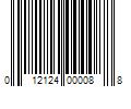 Barcode Image for UPC code 012124000088