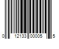 Barcode Image for UPC code 012133000055