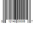 Barcode Image for UPC code 012148000057