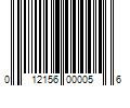 Barcode Image for UPC code 012156000056