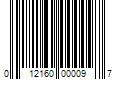 Barcode Image for UPC code 012160000097