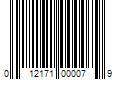 Barcode Image for UPC code 012171000079