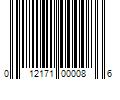 Barcode Image for UPC code 012171000086