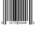 Barcode Image for UPC code 012173000060