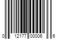 Barcode Image for UPC code 012177000066