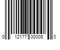 Barcode Image for UPC code 012177000080