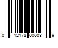 Barcode Image for UPC code 012178000089