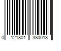 Barcode Image for UPC code 0121801380013