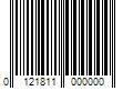 Barcode Image for UPC code 0121811000000