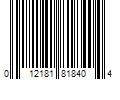 Barcode Image for UPC code 012181818404