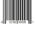 Barcode Image for UPC code 012182000051