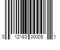 Barcode Image for UPC code 012183000081