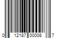 Barcode Image for UPC code 012187000087