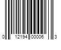 Barcode Image for UPC code 012194000063