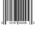 Barcode Image for UPC code 012197000053