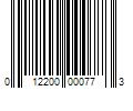 Barcode Image for UPC code 012200000773