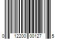 Barcode Image for UPC code 012200001275