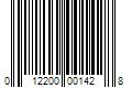 Barcode Image for UPC code 012200001428