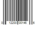 Barcode Image for UPC code 012200001466