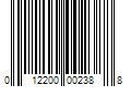 Barcode Image for UPC code 012200002388