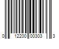 Barcode Image for UPC code 012200003033