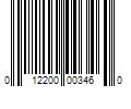 Barcode Image for UPC code 012200003460