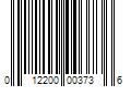 Barcode Image for UPC code 012200003736