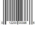 Barcode Image for UPC code 012200003866