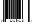 Barcode Image for UPC code 012200003873