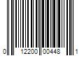 Barcode Image for UPC code 012200004481