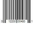 Barcode Image for UPC code 012200004801