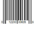 Barcode Image for UPC code 012200006058