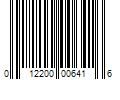 Barcode Image for UPC code 012200006416