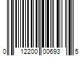 Barcode Image for UPC code 012200006935