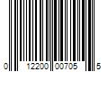 Barcode Image for UPC code 012200007055