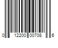 Barcode Image for UPC code 012200007086