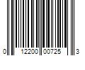 Barcode Image for UPC code 012200007253