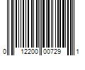 Barcode Image for UPC code 012200007291