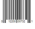 Barcode Image for UPC code 012200007321