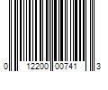 Barcode Image for UPC code 012200007413