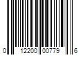 Barcode Image for UPC code 012200007796