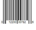 Barcode Image for UPC code 012200007826