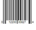 Barcode Image for UPC code 012200008274