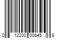 Barcode Image for UPC code 012200008458