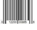 Barcode Image for UPC code 012200008656