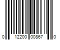 Barcode Image for UPC code 012200008670