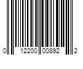 Barcode Image for UPC code 012200008922