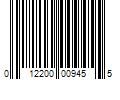 Barcode Image for UPC code 012200009455