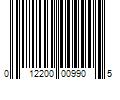 Barcode Image for UPC code 012200009905