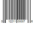 Barcode Image for UPC code 012211000076